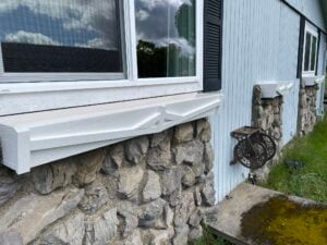 Cedar Planter Box Replacement in Salem — Carpentry