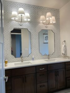 Vanity Backsplash Tiling in Stayton — Marion County
