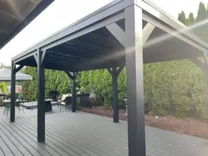 Gazebo Installation in West Salem — Carpentry
